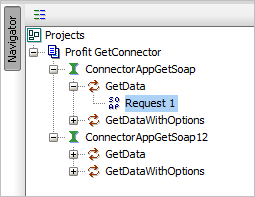 App_Conn SOAPUI gebruiken voor GetConnector - Nieuw project