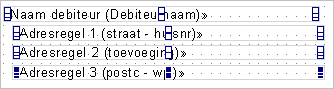 Dat_Velden op een rapport positioneren - selecteren