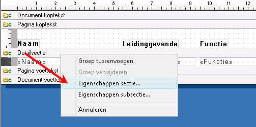Dat_Achtergrondkleur detailsectie rapport vastleggen - Open