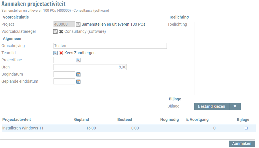 Pro_Projectactiviteiten toevoegen en wijzigen in InSite (10)