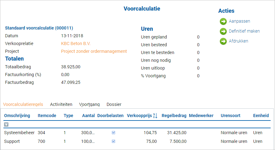 Pro_Voorcalculatie in InSite raadplegen (20)