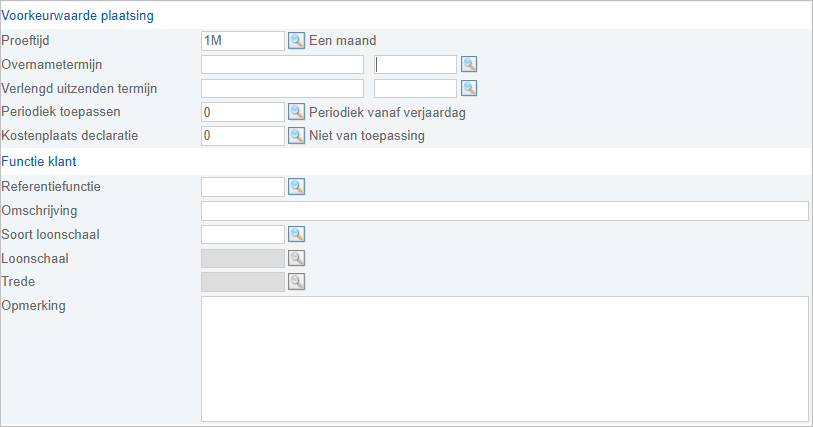 Pro_Uitzendbranche_Klantovereenkomst toevoegen