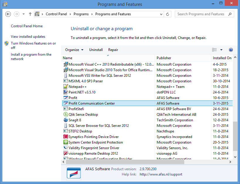 Sys_POC InSite Inrichten per gebruiker